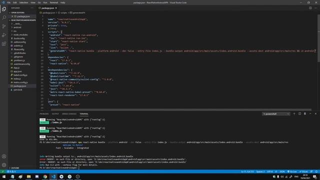 React Native | How to generate debug APK file and open on your phone without USB cable смотреть онлайн