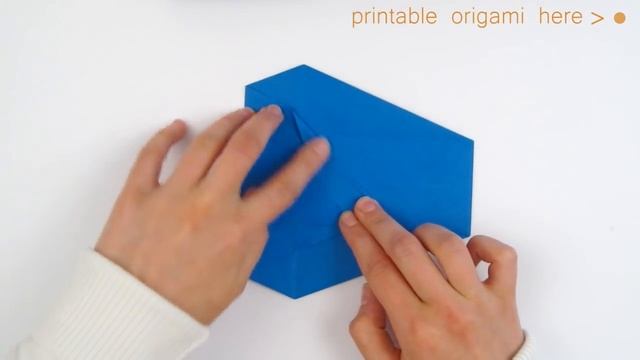 Easy Origami Shark - Origami Easy Tutorial - How to make an origami Shark смотреть онлайн