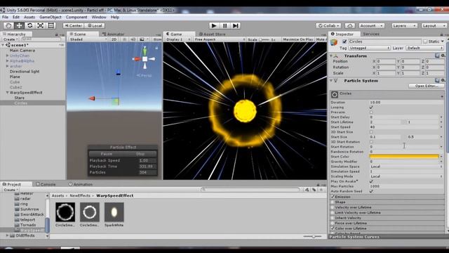 Game effect tutorial - Варп скорость. Гайд как создать варп прыжок в Unity 3d смотреть онлайн