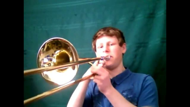Super Mario Bros Underwater theme Baritone/Trombone Duet w/LowerBrassKing86 смотреть онлайн