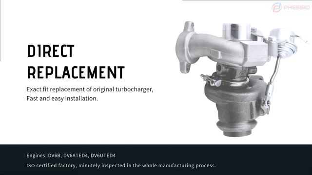 TD025 49173-07508 Turbocharger For 1.6L DV6B, DV6ATED4 Engines