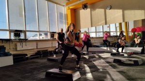 СТЕП СИЛОВОЙ | групповая тренировка | полноценная тренировка