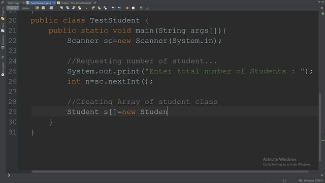 Multiple Student Details in Java смотреть онлайн
