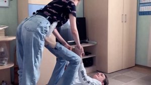 ПОВТОРЯЕМ ПОЗЫ ИЗ ЙОГИ | ЙОГА ЧЕЛЛЕНДЖ | COUPLE OF MQ'S