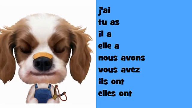 Французский музыкальный сопряжения # Hip hop # глагол = avoir смотреть онлайн
