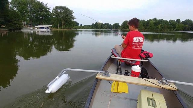 PVC CANOE OUTRIGGERS IN ACTION смотреть онлайн