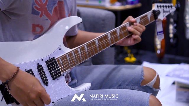 IBANEZ RG350DXZ ELECTRIC GUITAR IN WHITE : Nafiri Music Kelapa Gading смотреть онлайн