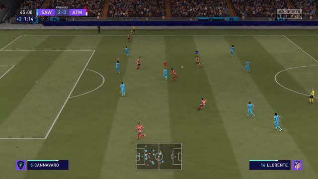 FIFA 21, soccer aid vs atletico madrid, multiplayer gameplay, joe felix hat-trick 🔥🔥🎮 смотреть онлайн