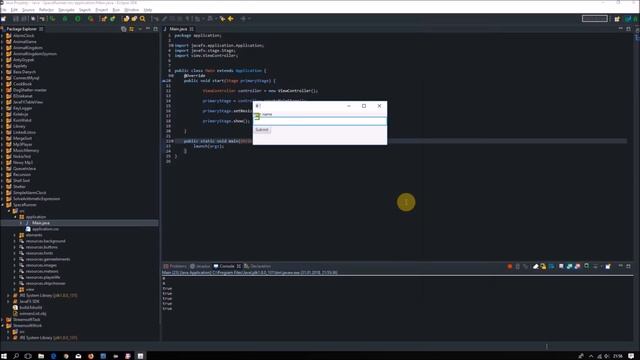 JavaFX game Tutorial [SpaceRunner] [Lesson 0] смотреть онлайн
