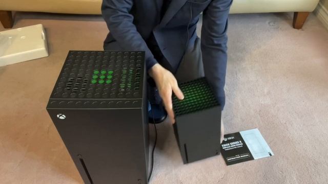 [UNBOXING] Xbox Series X Replica Mini Fridge Thermoelectric Cooler by Ukonic смотреть онлайн