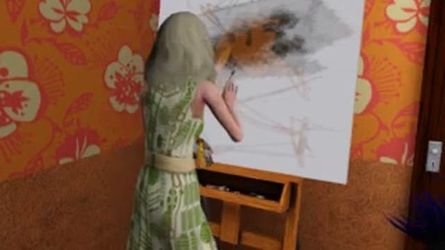 Навык Рисования/#TheSims3 смотреть онлайн