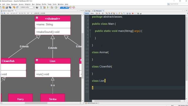 Lecture 22: Abstract Classes смотреть онлайн