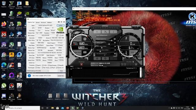 Обзор и тесты KFA2 GeForce RTX 3070 SG (1-Click OC)