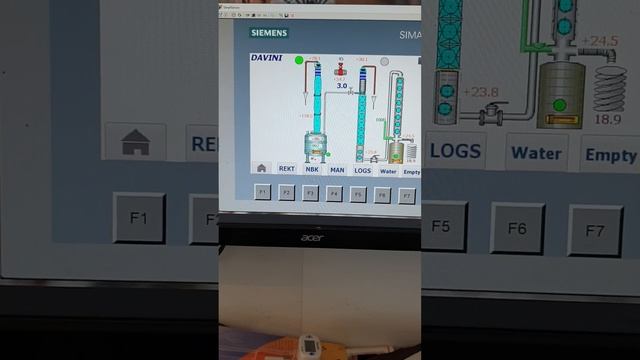 Ректифткация с узлом отбора по жидкости