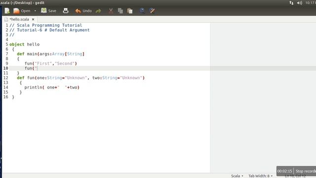 How to Use Default Arguments in Scala Programming # Tutorial - 7 смотреть онлайн