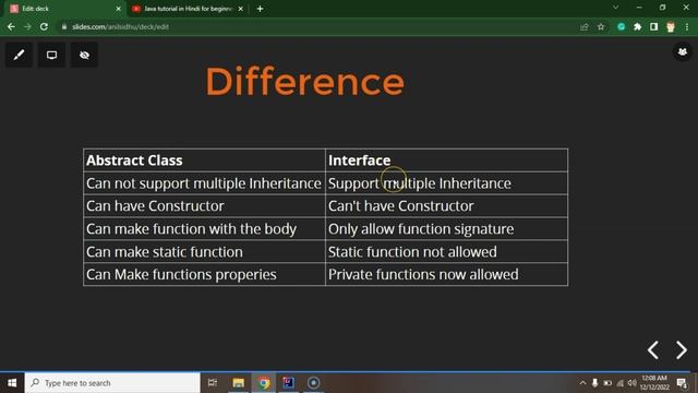 Java tutorial in Hindi for beginners #54 Interface vs Abstract Class in Hindi смотреть онлайн