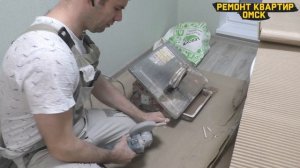 Запил кабанчика под 45 градусов, заусовка кабанчика во внутренних и внешних углах.