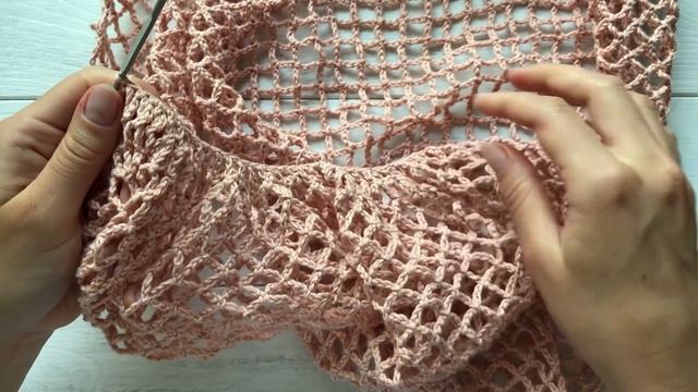 Авоська крючком. МАСТЕР-КЛАСС смотреть онлайн