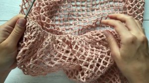 Авоська крючком. МАСТЕР-КЛАСС