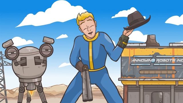 FELLOUT 4 (Fallout 4 Cartoon Parody) смотреть онлайн
