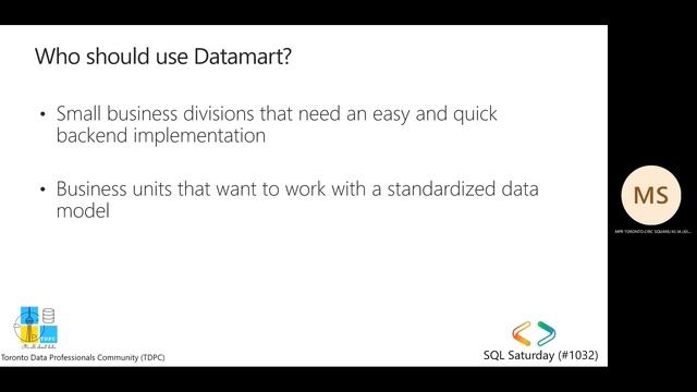 SQL Saturday 2022: Power BI at Scale using Datamarts by Ashraf Ghonaim смотреть онлайн
