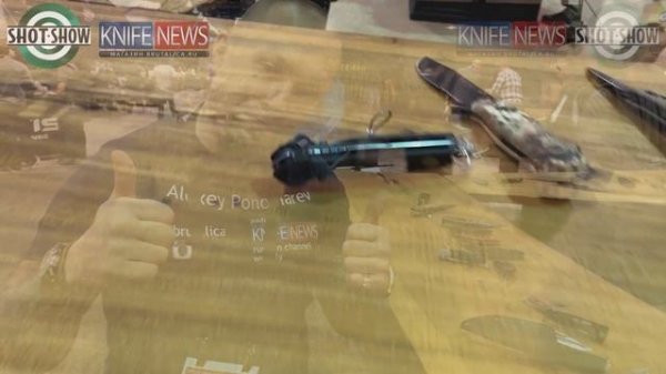 Buck на выставке Shot Show 2017, Las Vegas.mp4