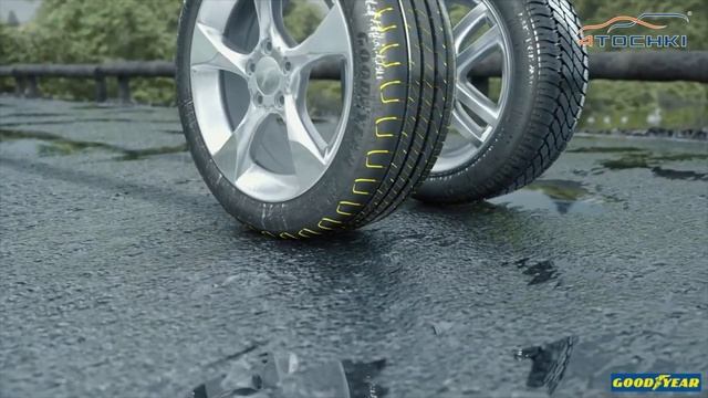 Goodyear EfficientGrip Performance 2 - Технология Wet Braking на 4 точки. Шины и диски 4точки смотреть онлайн