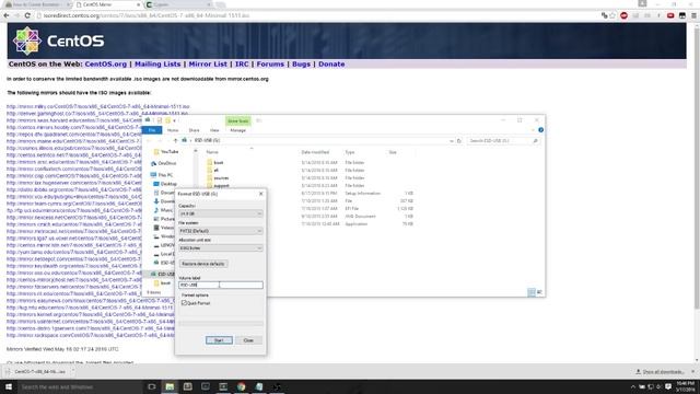 How to Create CentOS 7 Minimal Bootable USB Flash Drive смотреть онлайн