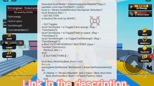 Strongman Simulator Script