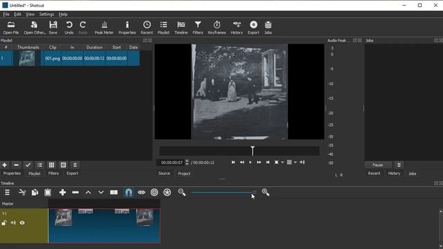 How To Convert Images To Video (Free Software Shotcut)