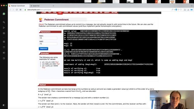 Pedersen Commitment смотреть онлайн