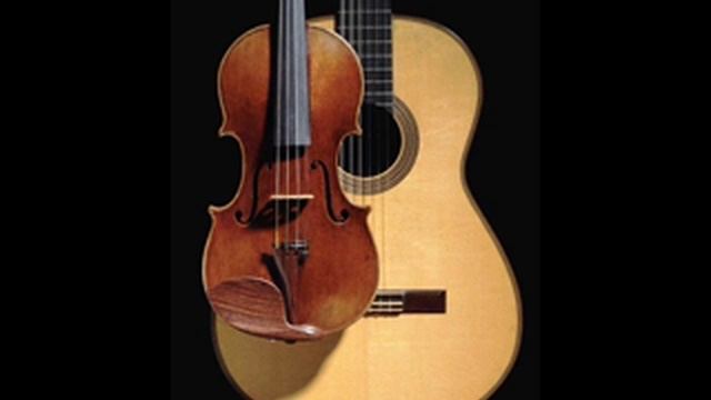J.S. Bach - Air on the G string (guitar and violin arrangement) смотреть онлайн