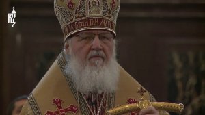 Святейший Патриарх Кирилл совершил чин Торжества Православия