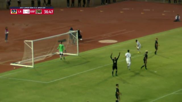 Ariel Lassiter's game-winning bicycle kick in the U.S. Open Cup смотреть онлайн