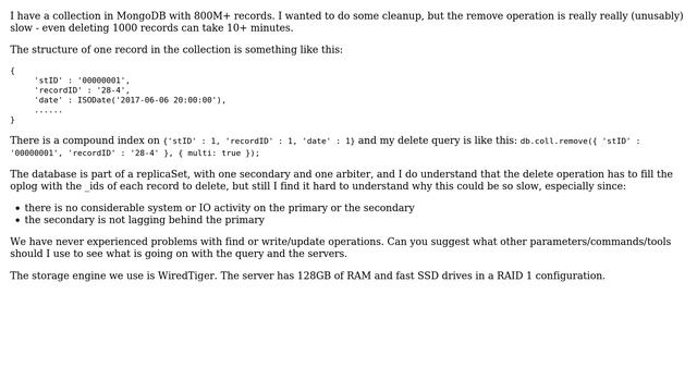 Databases: MongoDB - slow remove query (2 Solutions!!) смотреть онлайн