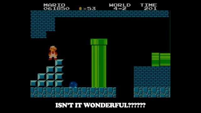 Super Mario Bros. WITH LYRICS - [APRIL FOOL'S 2015] - Brentalfloss смотреть онлайн