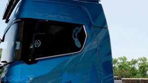 Presentation of the Scania S770 V8 "Frost Edi." and Scania S730 V8 "50's ann." | VTC Rocco Trasport