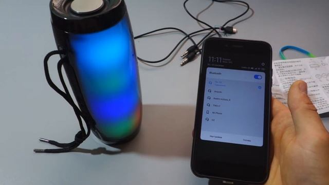 Блютуз КОЛОНКА T&G 157 на 10W со СВЕТОМУЗЫКОЙ Обзор ХОРОШЕЙ Bluetooth КОЛОНКИ за 13$? смотреть онлайн