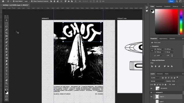 GRADIENT MAP STREETWEAR Tee Design! [TUTORIAL in Photoshop] смотреть онлайн