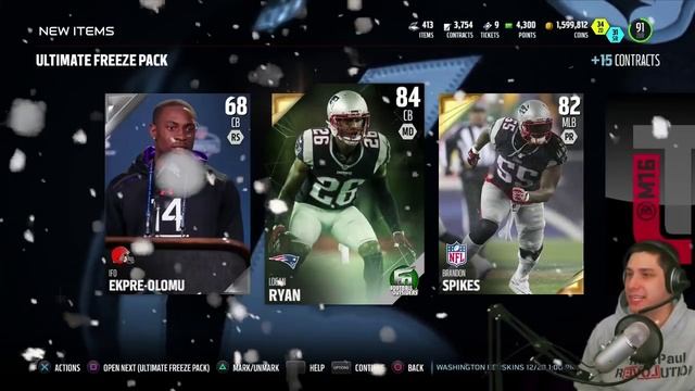 MUT 16 ULTIMATE FREEZE BUNDLE OPENING! Live Reaction! GIMME FS CALVIN! смотреть онлайн