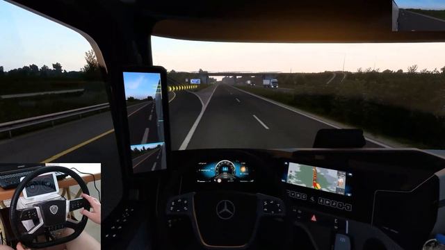 DUBLİN - GALWAY TIR YOLCULUĞU / MERCEDES ACTROS MP5 / ETS 2 / EURO TRUCK SIMULATOR 2 / #181