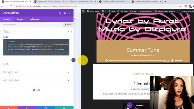 How to Embed a Spotify Playlist on Your Website to Promote Your Own Music ?? смотреть онлайн