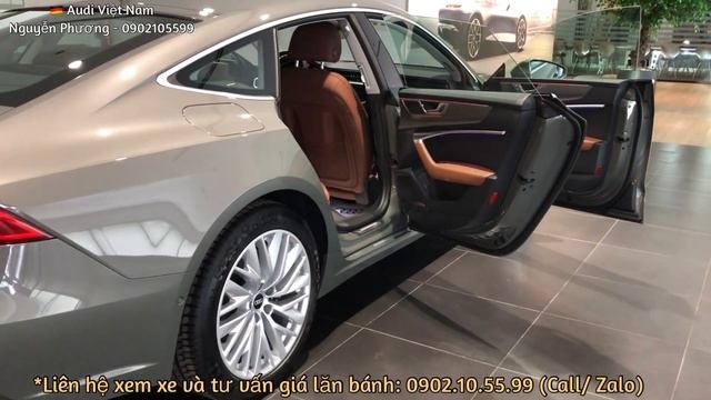 AUDI A7 55 TFSI Quattro || Trải Nghiệm Xe (Full HD) - Màu Xám Chronos Grey và Nội thất Nâu смотреть онлайн