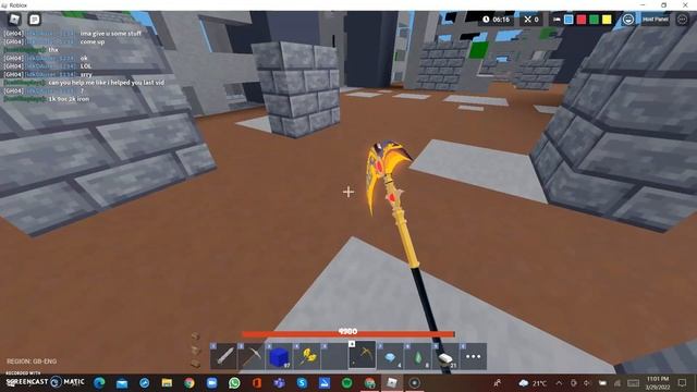 Roblox Bedwars 1v1 but our health changes every 10 mins || I may have cheated смотреть онлайн