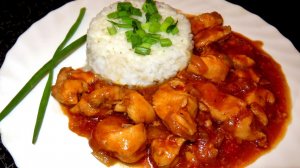 Курица по китайски в соевом соусе. Пальчики оближешь.