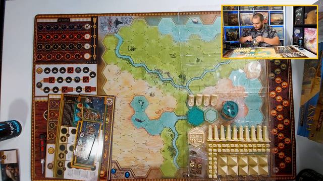 Ankh: Gods of Egypt Kickstarter All-In Pledge Unboxing смотреть онлайн