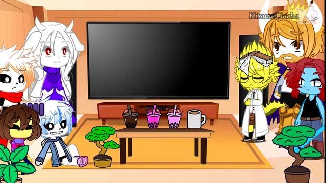 ???Undertale characters react to meme??? (人 •͈ᴗ•͈) смотреть онлайн