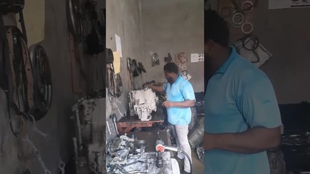 2009 Honda CRV transmission teardown