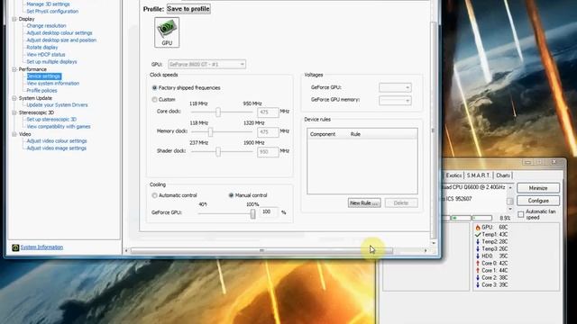 Nvidia GPU fan control смотреть онлайн