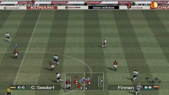 Pro Evolution Soccer 6 Gameplay (PC HD) смотреть онлайн
